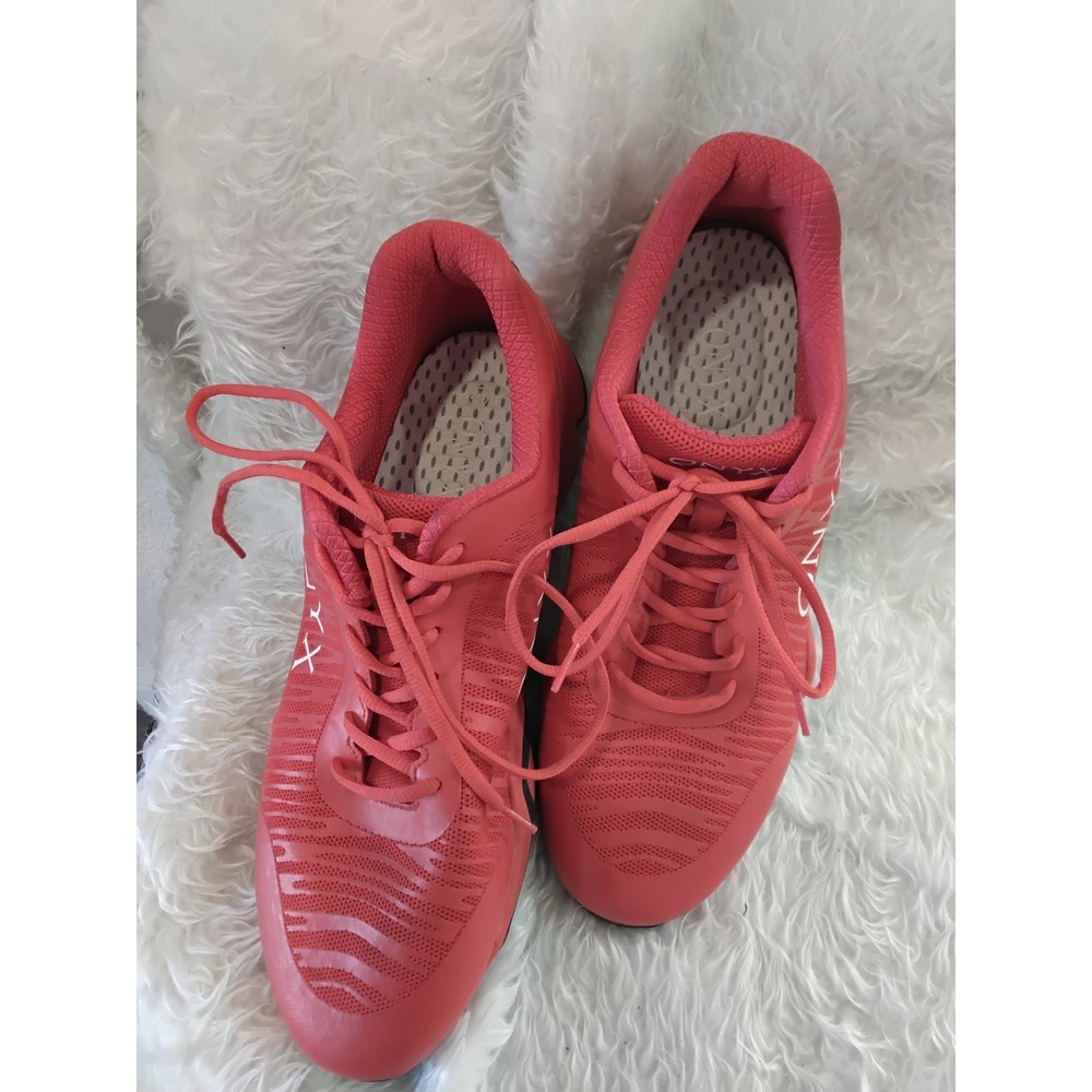 Onyx Mens Trail Running Shoes‎ Red Mesh Athletic Sneakers Size 11 EUR 45
